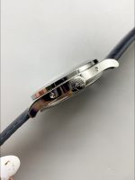 Breitling Navitimer Top Time Chronograph Blue Leather Strap Watch - Image 6