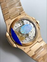 Patek Philippe Nautilus 5712/R Brown Dial Gold Strap - Image 5