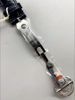 Breitling Navitimer Top Time Chronograph Blue Leather Strap Watch - Image 7