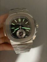 Patek Philippe Nautilus 5980 Chronograph Steel Case in Black Dial - Image 9