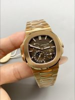 Patek Philippe Nautilus 5712/R Brown Dial Gold Strap - Image 2