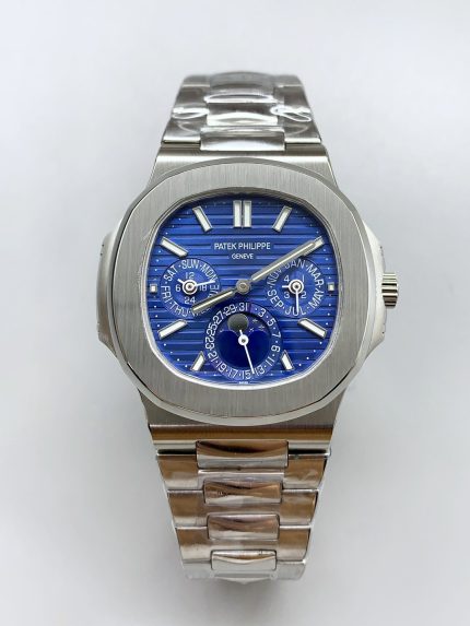 Patek Philippe Nautilus 5740 Perpetual Calendar Stainless Steel Blue Dial