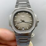Patek Philippe Nautilus 7118 35MM Stainless Steel Grey Dial