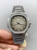 Patek Philippe Nautilus 7118 35MM Stainless Steel Grey Dial