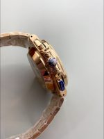 Patek Philippe Nautilus 5980/R Rose Gold 904L Steel Case in Black Dial - Image 5