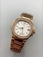 Patek Philippe Nautilus 7010/1GR-011 32MM- Genuine Diamonds on Bezel - Image 3