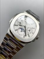 Patek Philippe Nautilus 5740 Perpetual Calendar Stainless Steel White Dial - Image 5
