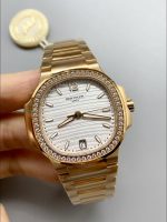 Patek Philippe Nautilus 7118R 35MM Rose Gold White Dial - Image 2