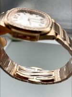Patek Philippe Nautilus 7010/1GR-011 32MM- Genuine Diamonds on Bezel - Image 4