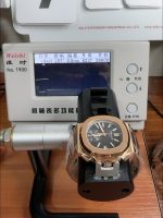 Patek Philippe Nautilus 5980/R Rose Gold 904L Steel Case in Black Dial - Image 10