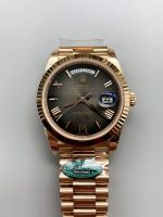 Rolex Day-Date 40 President 18k Rose Gold Slate Ombre Watch(1;1 )