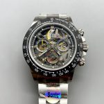 Rolex Daytona Skeleton Dial Carbon Fiber Mechanical Watch