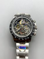 Rolex Daytona Skeleton Dial Carbon Fiber Mechanical Watch