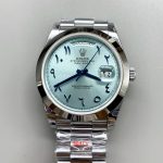 Rolex Day-Date Ice Blue Dial Middle Eastern Numerals Mechanical Watch(1;1Super Clone)