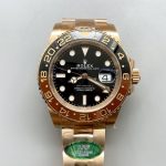The New Rolex GMT-Master II in Rose Gold.