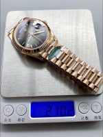 Rolex Day-Date 40 President 18k Rose Gold Slate Ombre Watch(1;1 ) - Image 9