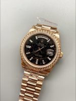 Rolex Day-Date Rose Gold Eisenkiesel Dial 40mm 228345RBR(1;1Super Clone) - Image 3