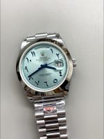 Rolex Day-Date Ice Blue Dial Middle Eastern Numerals Mechanical Watch(1;1Super Clone) - Image 2