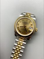 Rolex Datejust Gold with Roman Dial in 36MM （1;1Super Clone） - Image 3