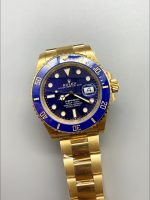 Rolex Submariner 40mm Gold Case, Blue Dial, 3135 Movement.(1;1Super Clone) - Image 3