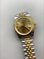 Rolex Datejust Gold with Roman Dial in 36MM （1;1Super Clone） - Image 5