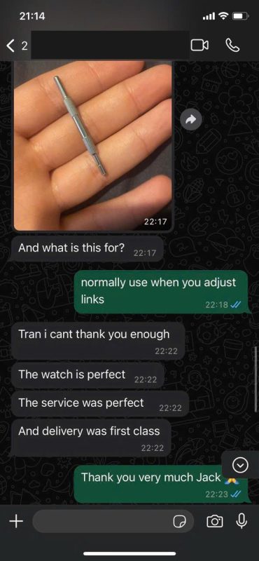 Mirck customer feedback screenshot 13