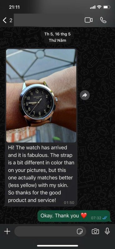 Mirck customer feedback screenshot 8