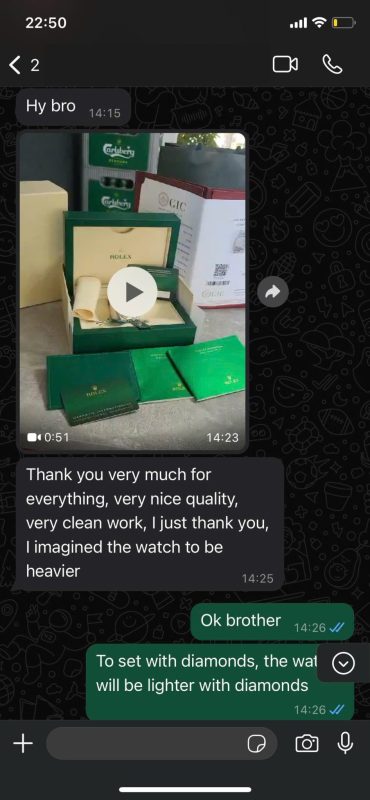 Mirck customer feedback screenshot 23