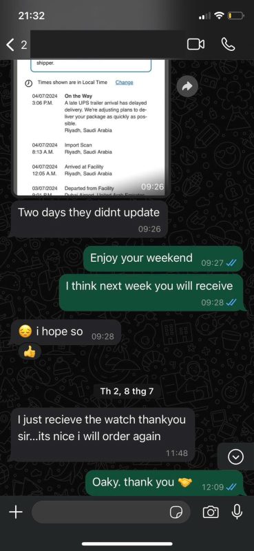 Mirck customer feedback screenshot 20