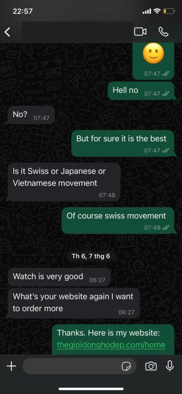 Mirck customer feedback screenshot 19