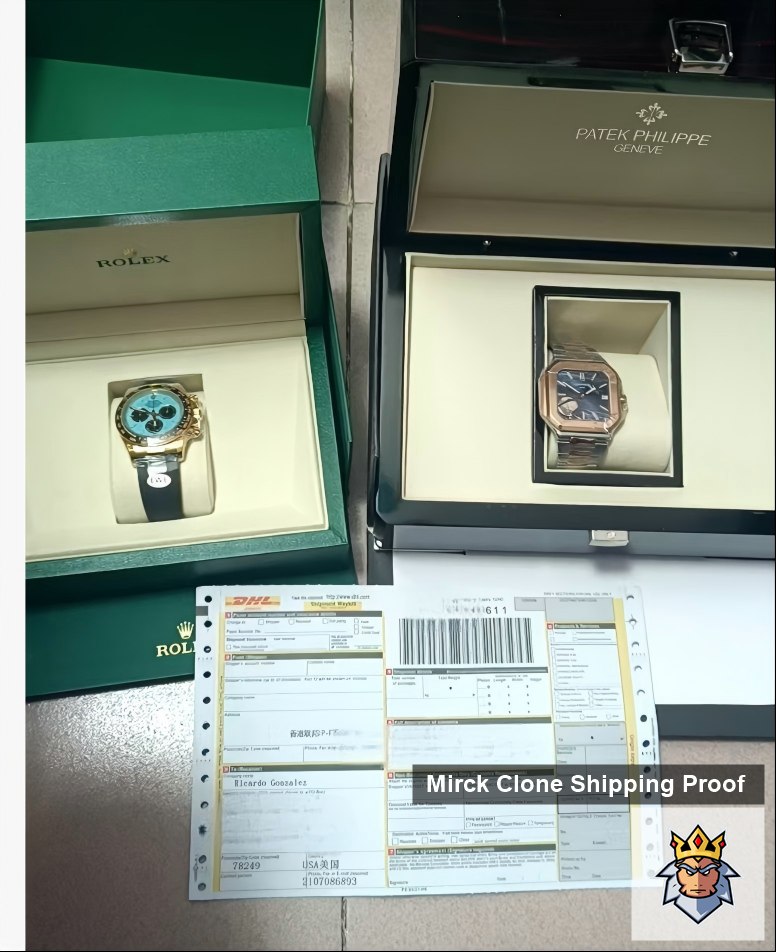 Mirck packing and shipping proof after QC approval