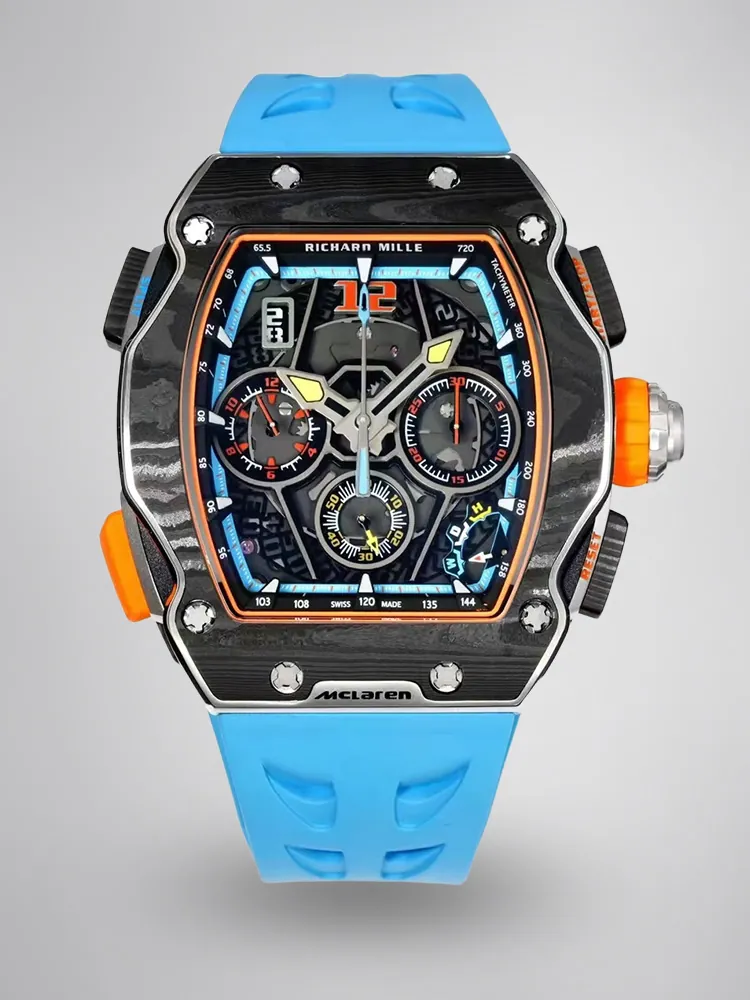 Super Clone Richard Mille RM 65-01 McLaren W1 Automatic Chronograph Super Clone Watch image 1 Super Clone Richard Mille RM 65-01 McLaren W1 Automatic Chronograph Super Clone Watch image 1