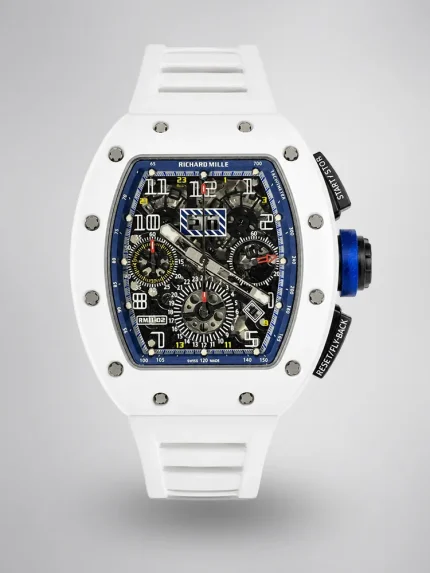 Super Clone Richard Mille RM 11-02 White Ceramic 7750 Movement Chronograph Super Clone image 1