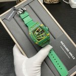 Richard Mille RM 59-01 Tourbillon Super Clone Skeleton Super Clone Watch Green Carbon Yohan Blake image 10