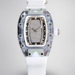 Super Clone Richard Mille RM 07-02 Super Clone Diamond Pavé Dial Sapphire Crystal Case Women's Watch image 1