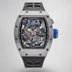 Richard Mille RM 30-01 Super Clone Skeleton Dial Black Rubber Strap Luxury Sports Wristwatch image 1