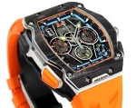 Super Clone Richard Mille RM 65-01 McLaren W1 Automatic Chronograph Super Clone Watch – Orange image 5