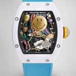 Super Clone Richard Mille RM 88 Smiley Automatic Winding Tourbillon with Blue Strap image 1