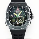 High-End Super Clone Richard Mille RM 62-01 Tourbillon ACJ Watch – Skeleton Dial, Carbon Fiber & Titanium Case image 1