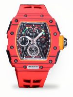 Richard Mille RM 50-03 McLaren Super Clone Watch For Motorsport Style – Swiss Movement, Red Carbon Case, Bold Skeleton Dial image 1