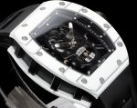 Richard Mille RM52-01 Skull Tourbillon Super Clone Super Clone Watch White Carbon TPT Skeleton Dial image 4