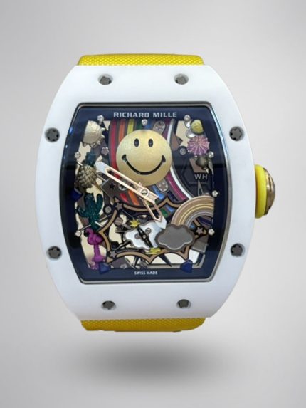Super Clone Richard Mille RM 88 Smiley Super Clone Watch – Swiss Automatic Tourbillon, Openworked Dial image 1
