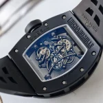 UMI Richard Mille RM 055 Bubba Watson Best Super Clone with Black Ceramic Case Red Flange RMUL2 Movement image 9