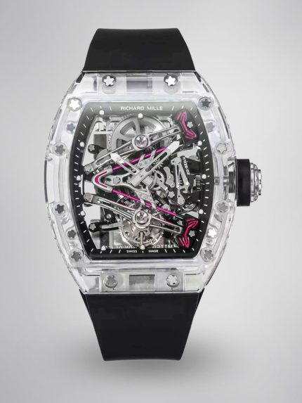 Richard Mille RM 38-02 Tourbillon Super Clone Watch – Transparent Crystal Case image 1