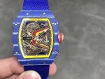 Richard Mille RM 67-02 Fernando Alonso Super Clone Super Clone Watch – Swiss Skeleton Dial Carbon Case image 2