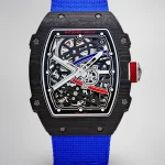 UMI RM67-02 Carbon Fiber 7.8mm Ultra-Thin 1:1 Super Clone Mechanical Watch Integrated Movement image 1
