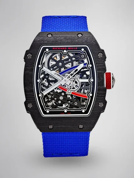 UMI RM67-02 Carbon Fiber 7.8mm Ultra-Thin 1:1 Super Clone Mechanical Watch Integrated Movement image 1