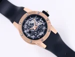 Best Super Clone Richard Mille RM 63-01 Dizzy Round Skeleton Dial Automatic Watch Big-Date Rose Gold Case image 6