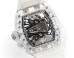 Super Clone RM 38-02 Crystal Pink Skeleton Tourbillon Swiss Movement Quality image 9