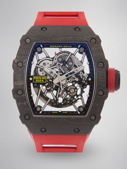 Richard Mille RM35-02 Carbon Fiber Swiss Super Clone Automatic Mechanical Watch image 1